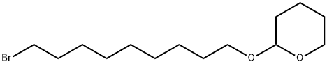 2-(9-BROMONONYL-1-OXY)TETRAHYDROPYRAN Struktur