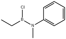 Chloroethyl(N-methyl-N-phenylamino)borane Struktur