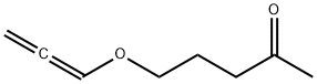 5-(1,2-Propadienyloxy)-2-pentanone Structure