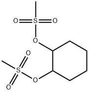 1,2-Cyclohexanediol di(methanesulfonate) Struktur