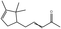 5-(2,2,3-trimethyl-3-cyclopenten-1-yl)pent-3-en-2-one Struktur
