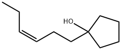 1-[(Z)-3-ヘキセニル]シクロペンタノール 化学構造式