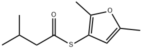 2,5-二甲基-3-异戊硫基呋喃 结构式