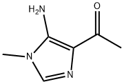 Ethanone, 1-(5-amino-1-methyl-1H-imidazol-4-yl)- (9CI) Structure