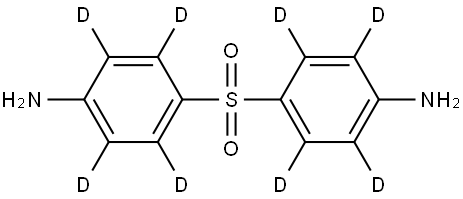 Dapsone-D8 (major) Structure