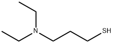 3-(ジエチルアミノ)-1-プロパンチオール 化学構造式