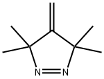 1-Pyrazoline, 3,3,5,5-tetramethyl-4-methylene- Structure