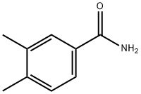 3,4-二甲基苯甲酰胺, 5580-33-6, 结构式