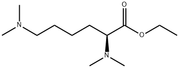 Nα,Nα,Nε,Nε-Tetramethyl-L-lysine ethyl ester Structure