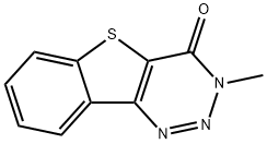 3-Methyl[1]benzothieno[3,2-d]-1,2,3-triazin-4(3H)-one Structure