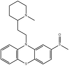 メソリダジン 化学構造式