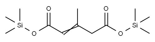 3-メチル-2-ペンテン二酸ジ(トリメチルシリル) 化学構造式