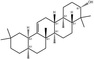 β-香树脂醇, 559-70-6, 结构式