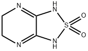 [1,2,5]Thiadiazolo[3,4-b]pyrazine,1,3,5,6-tetrahydro-,2,2-dioxide(9CI) Struktur