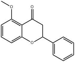 5-METHOXYFLAVANONE Struktur