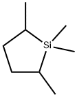 1,1,2,5-Tetramethyl-1-silacyclopentane Structure