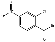 2-Chloro-1-(dibromomethyl)-4-nitrobenzene Structure