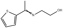 2-[[Methyl(2-thienyl)methylene]amino]ethanol Structure