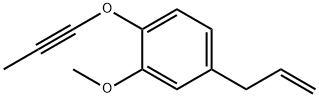 2-Methoxy-4-(2-propenyl)-1-(1-propynyloxy)benzene Structure