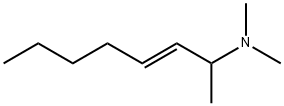 (E)-N,N-Dimethyl-3-octen-2-amine Structure