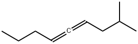 2-メチル-4,5-ノナジエン 化学構造式