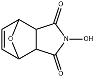 EXO-N-HYDROXY-7-OXABICYCLO[2.2.1]HEPT-5-ENE-2,3-DICARBOXIMIDE Structure
