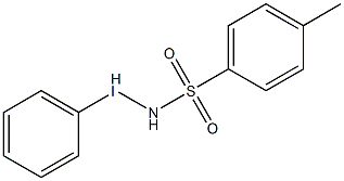 (4-甲基苯基)磺酰基]氨基]苯基碘鎓内盐 结构式