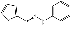 1-(2-Thienyl)ethanone phenylhydrazone Struktur