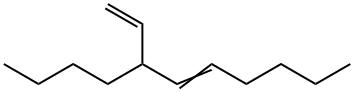 7-Ethenyl-5-undecene Struktur