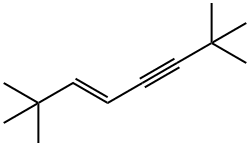 (E)-2,2,7,7-Tetramethyl-3-octen-5-yne Struktur