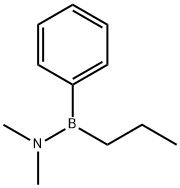 Propyl(dimethylamino)phenylborane Structure