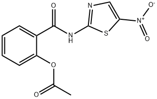ニタゾキサニド 化学構造式