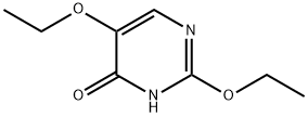 2,5-DIETHOXY-4(1H)-PYRIMIDINONE Struktur