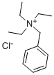 ベンジルトリエチルアンモニウムクロリド 化学構造式