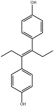 ジエチルスチルベストロール 化学構造式