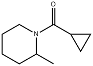 Piperidine, 1-(cyclopropylcarbonyl)-2-methyl- (9CI) Structure