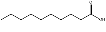 8-甲基癸酸, 5601-60-5, 结构式