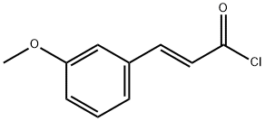 (E)-3-(3-Methoxyphenyl)-2-propenoyl chloride Structure