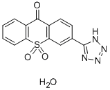 3-(1H-TETRAZOL-5-YL)-9H-THIOXANTHEN-9-O& Structure