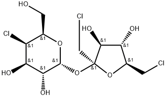 三氯蔗糖 结构式