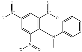 N-Methyl-2,4,6-trinitro-N-phenyl-benzenamine Structure