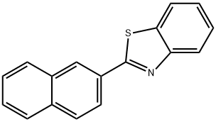 2-Naphthalen-2-yl-benzothiazole Structure