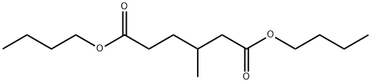 3-Methylhexanedioic acid dibutyl ester Structure