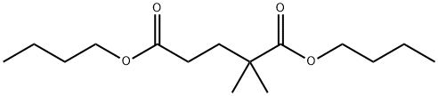 2,2-Dimethylpentanedioic acid dibutyl ester Structure
