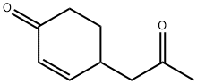 4-Acetonyl-2-cyclohexene-1-one Struktur