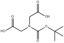 N-BOC-亚氨基二乙酸 结构式
