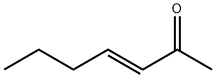 (E)-3-ヘプテン-2-オン 化学構造式