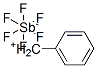 苯甲酰鎓六氟锑酸盐, 5609-80-3, 结构式
