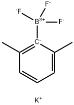 2,6-二甲基苯基三氟硼酸钾 结构式