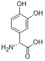 D-(3,4-DIHYDROXY) A-PHENYLGLYCINE Struktur